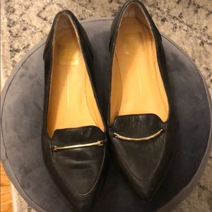 Black loafers dolce vita
